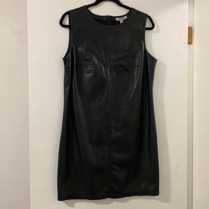 Leather Mini Dress